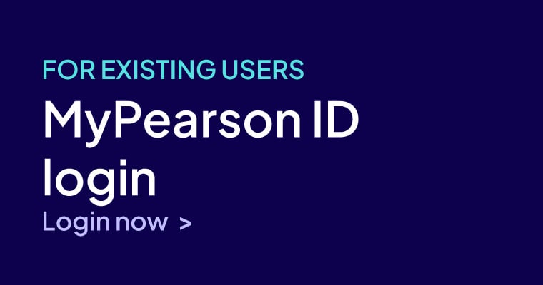 MyPearson ID main image